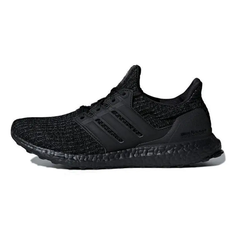 adidas Ultra Boost 4.0 Triple Black Nubuck Cage Sneakers shoes F36641