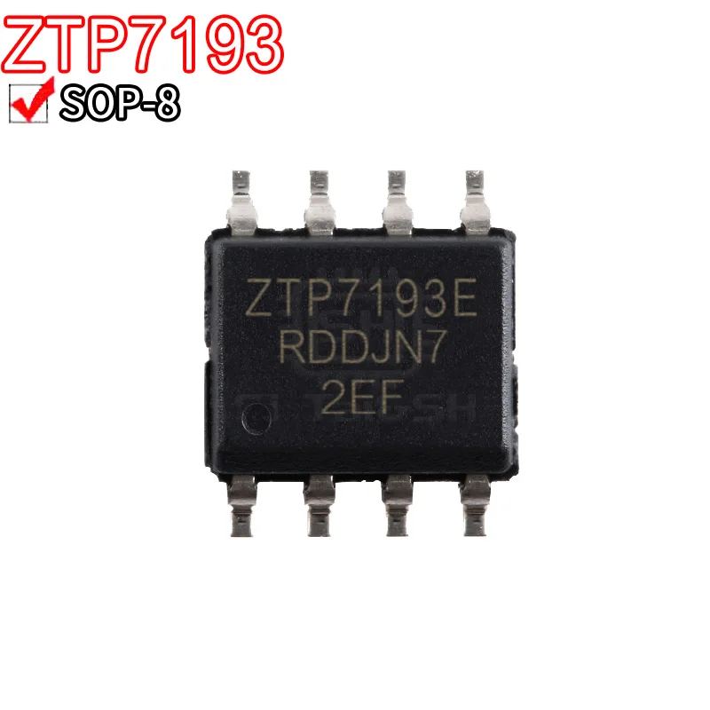Chip LCD ZTP7193E 2TP7193E SOP8 pinos, 10 peças