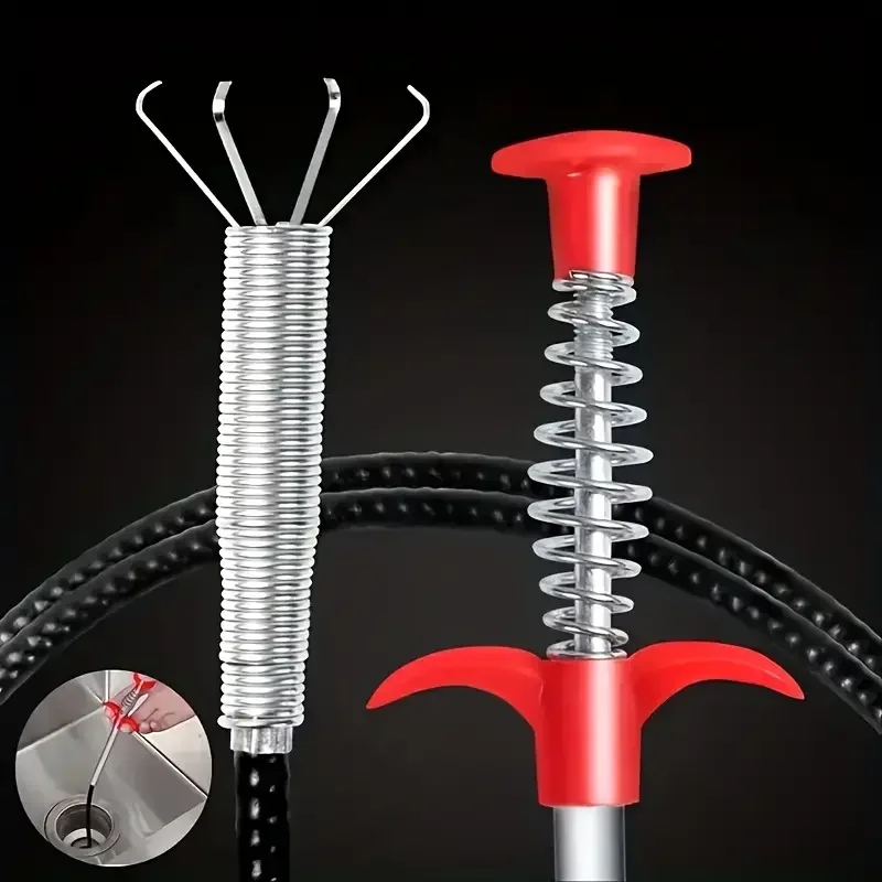Multi-Function Sink & Toilet Unclogger -  Pipe Plunger with Grab Handle for Kitchen Sink/Sewer Blockage | Factory Direct Supply