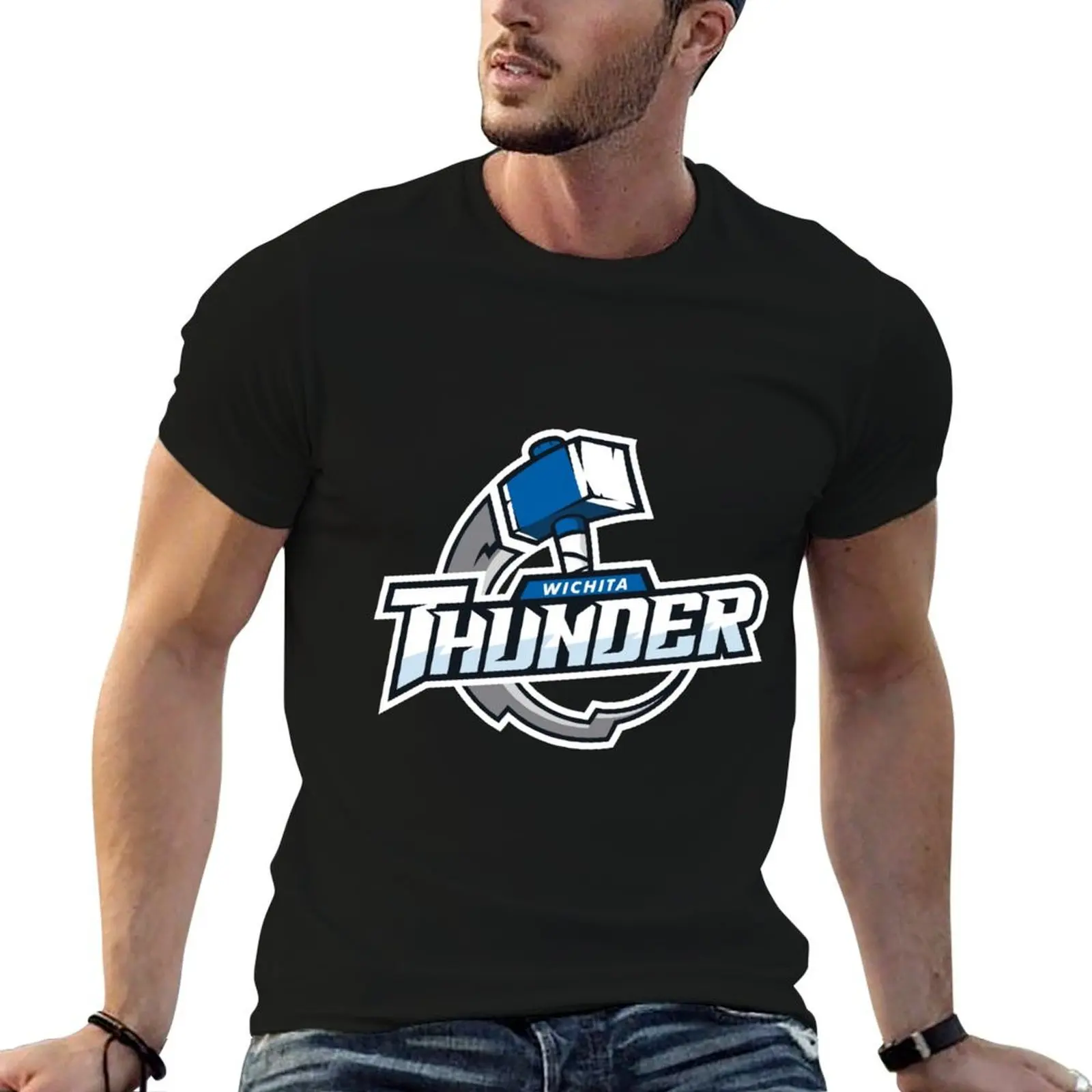 WICHITA THUNDER T-Shirt man t shirts graphic man tshirt man t shirt graphic T-shirt