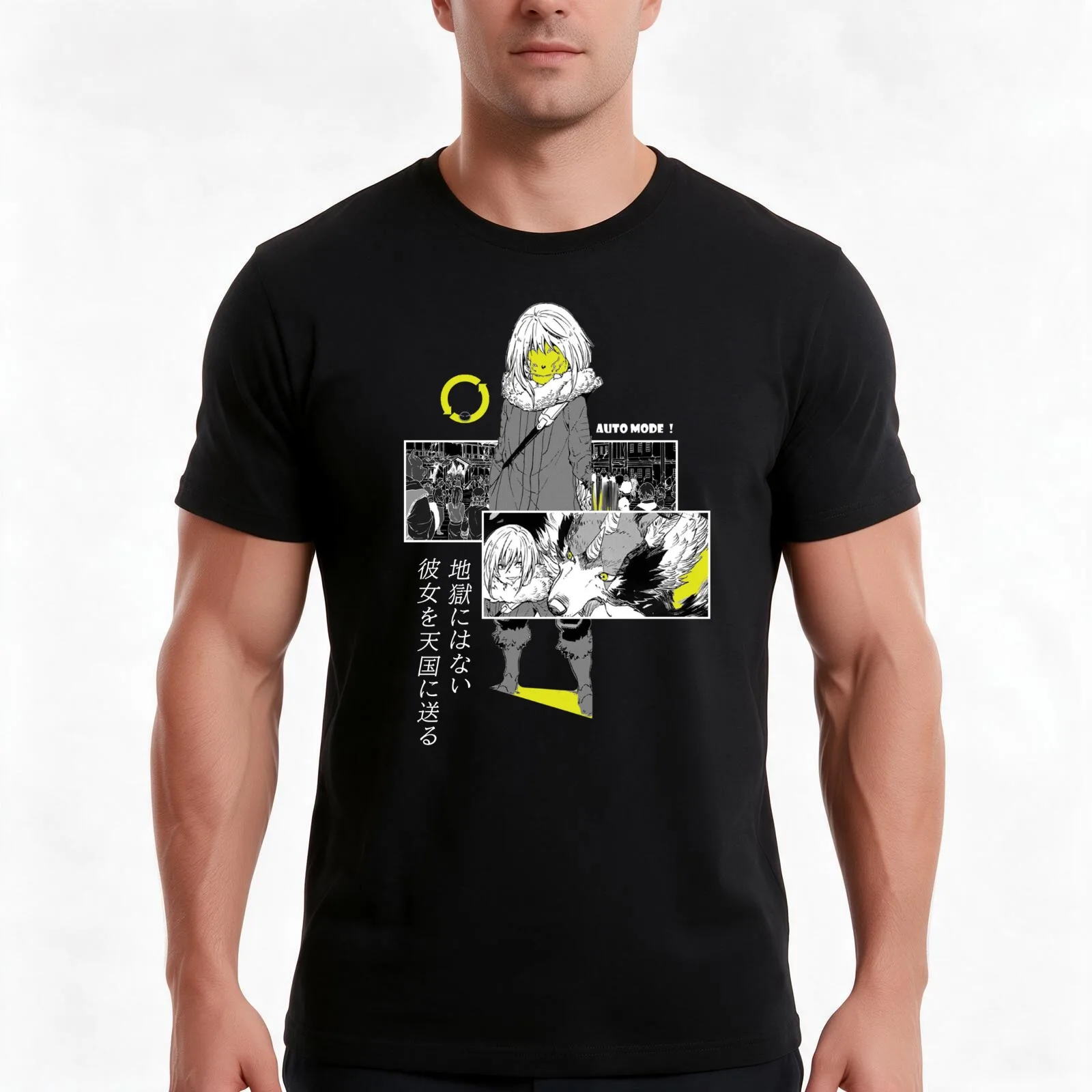 That Time I Got Reincarnated as a Slime '' ORBIT '' V1 T-Shirt Summer Casual Cotton Tee Oversized Streetwear Tops 100% Cotton