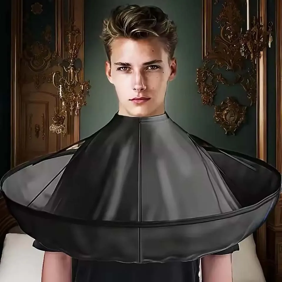 Professional Salon Grade Hairdressing Cloak - Non stick, Adjustable Neck Hairdressing Wrap, Suitable for Stylists and Hairdresse