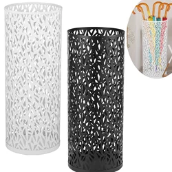 Umbrella Holder Umbrella Stand Rack Freestanding Round Metal Organizer Bins Home Waterproof Walking Sticks Umbrella Storage Rack