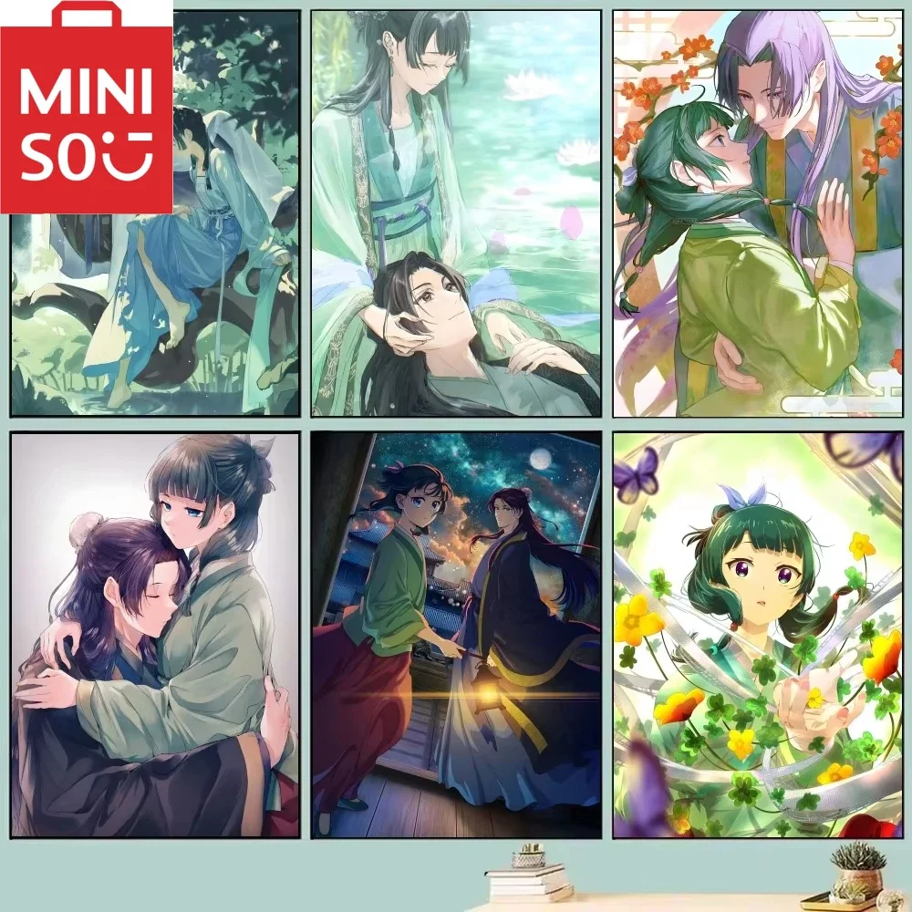 

DIY Oil Painting By Number The Apothecary Diaries Home Decoration Wall Living Cafe Bar Room Decor Marvel Gift framelesse