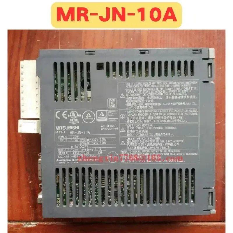 Used Servo Drive MR-JN-10A MR JN 10A Normal Function Tested OK