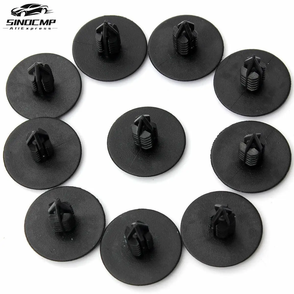 

10 шт. крепежных клипс 7703077435 для Clio MK2, MK3, Scenic, Scenic MK2, Megane, Megane MK2, аксессуары, сменные крепежные клипсы