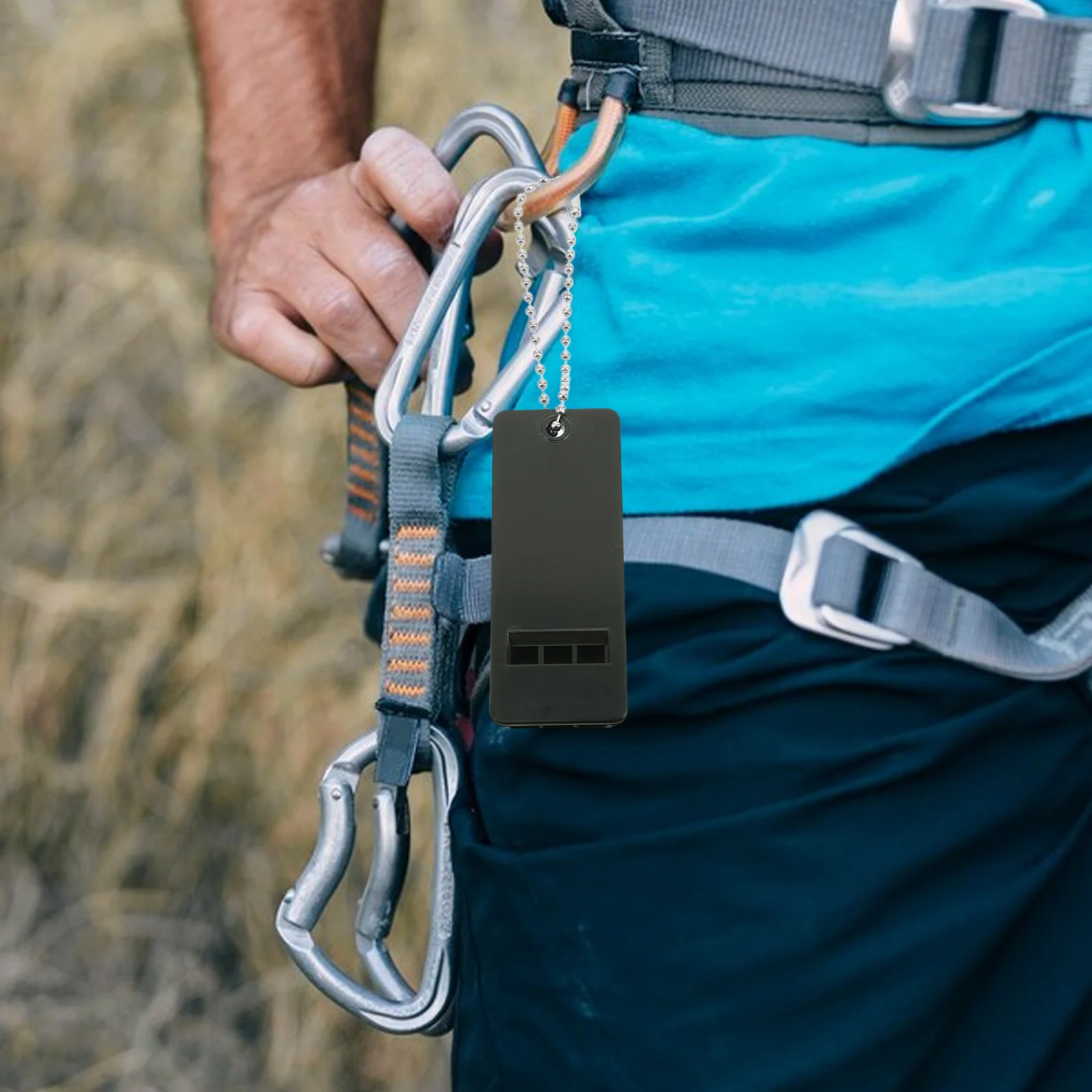 

1PC Outdoor Survival Whistle Loud Emergency Hiking Gear Multifunctional Plastic Life-saving High Frequency Rescue Locator