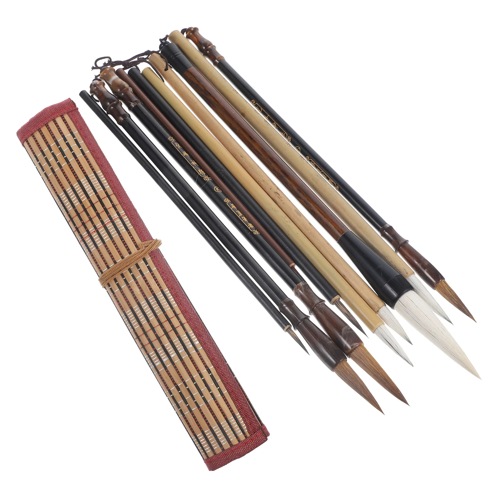 1 Set Calligraphy Brush Set For Beginners Traditional Ink Traditional Calligraphy Pen Brush Kit Painting Writing Tool Art Gift