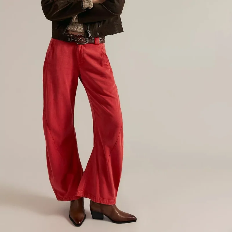 Vrouwen Y2k Baggy Mid Taille Jeans Wijde Pijpen Losse Boyfriend Denim Broek Rechte Pijpen Cropped Barrel Jeans Casual Kleding