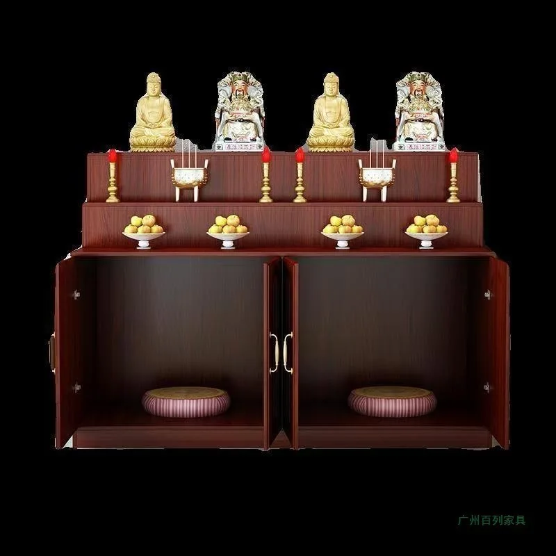 CZ1  Altar Table for Home Use, Guanyin and Deities Worship Step, Buddha Worship Cabinet, Hall Entrance Table