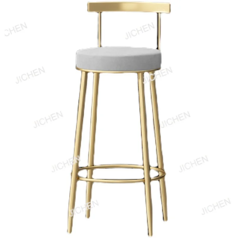 

Дизайнерские барные стулья в скандинавском стиле, современная креативная расслабляющая стойка для гостиной, эстетические барные стулья, табурет-альто, мебель для гостиной