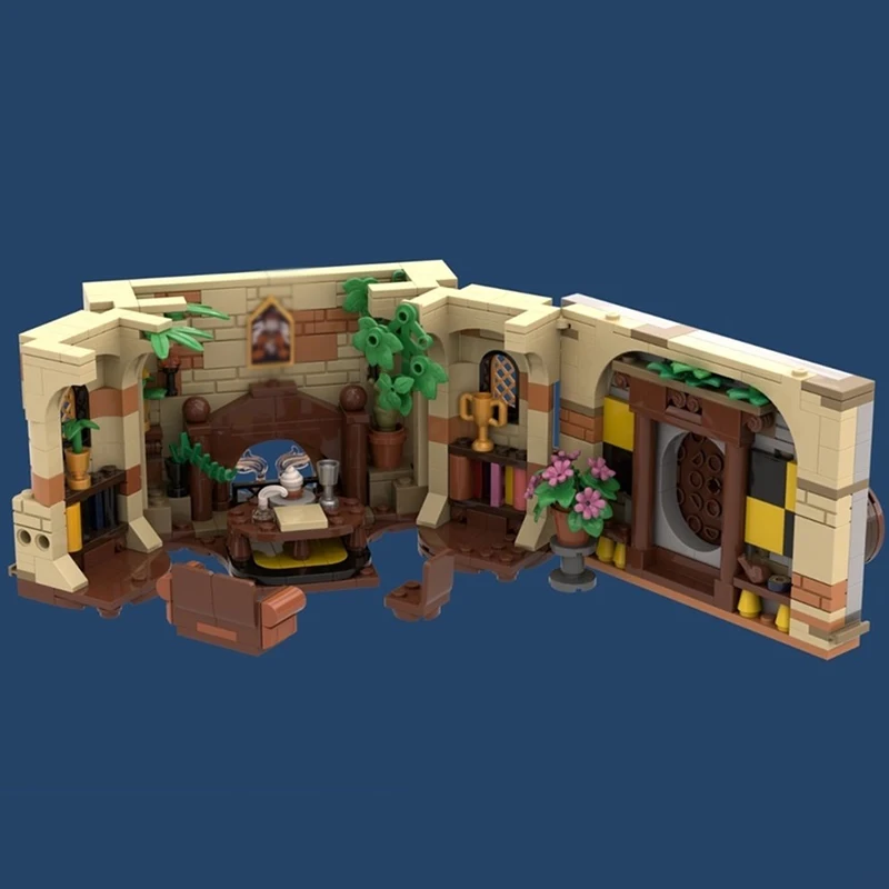 Movie Model Moc Building Bricks Common Room Model Technology Blocks Famous Scene Christmas DIY Toy Construction Holiday Gifts
