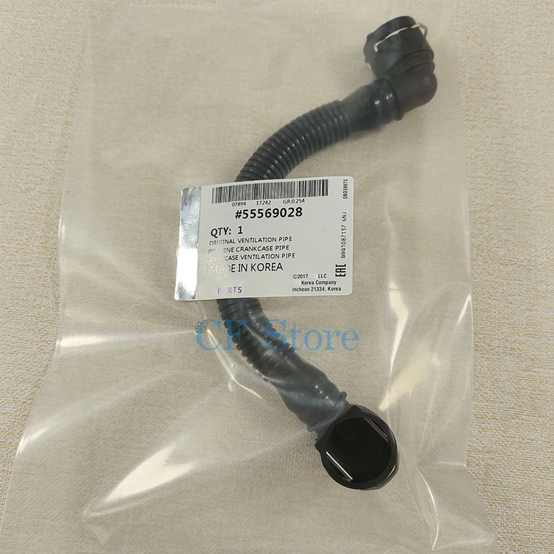 Crankcase Ventilation Hose Pipe PCV Valve For Chevrolet Aveo Buick Excelle 2009-2015 1.6 1.8 55569028 55569027