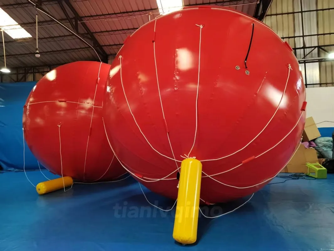 Factory direct sales thickened wear-resistant inflatable buoy large outdoor water amusement equipment lake warning buoy