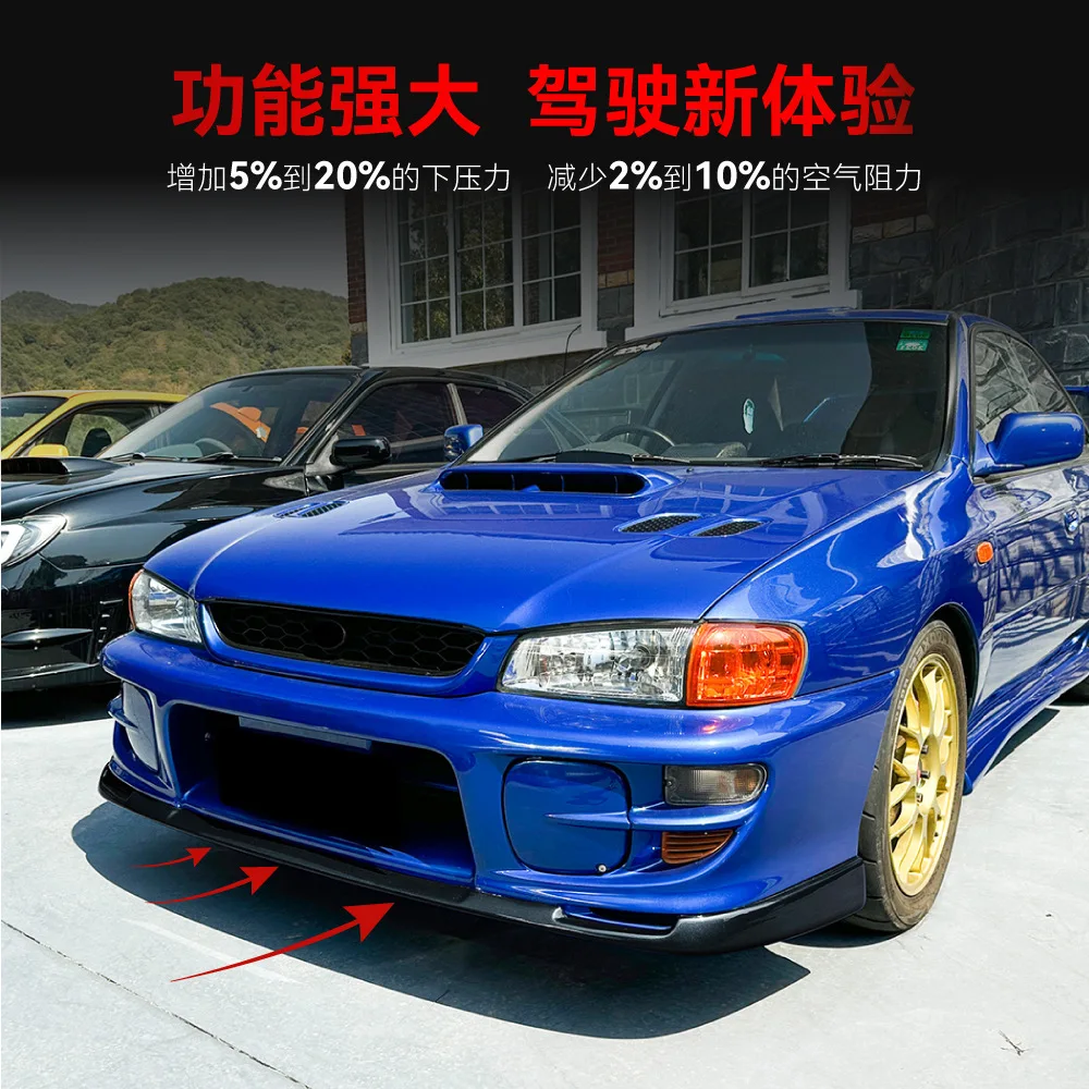 

For Subaru Impreza WRX STI 1997-2001 Year Front Splitter Bumper Lips Exterior Parts Accessories Body Kit