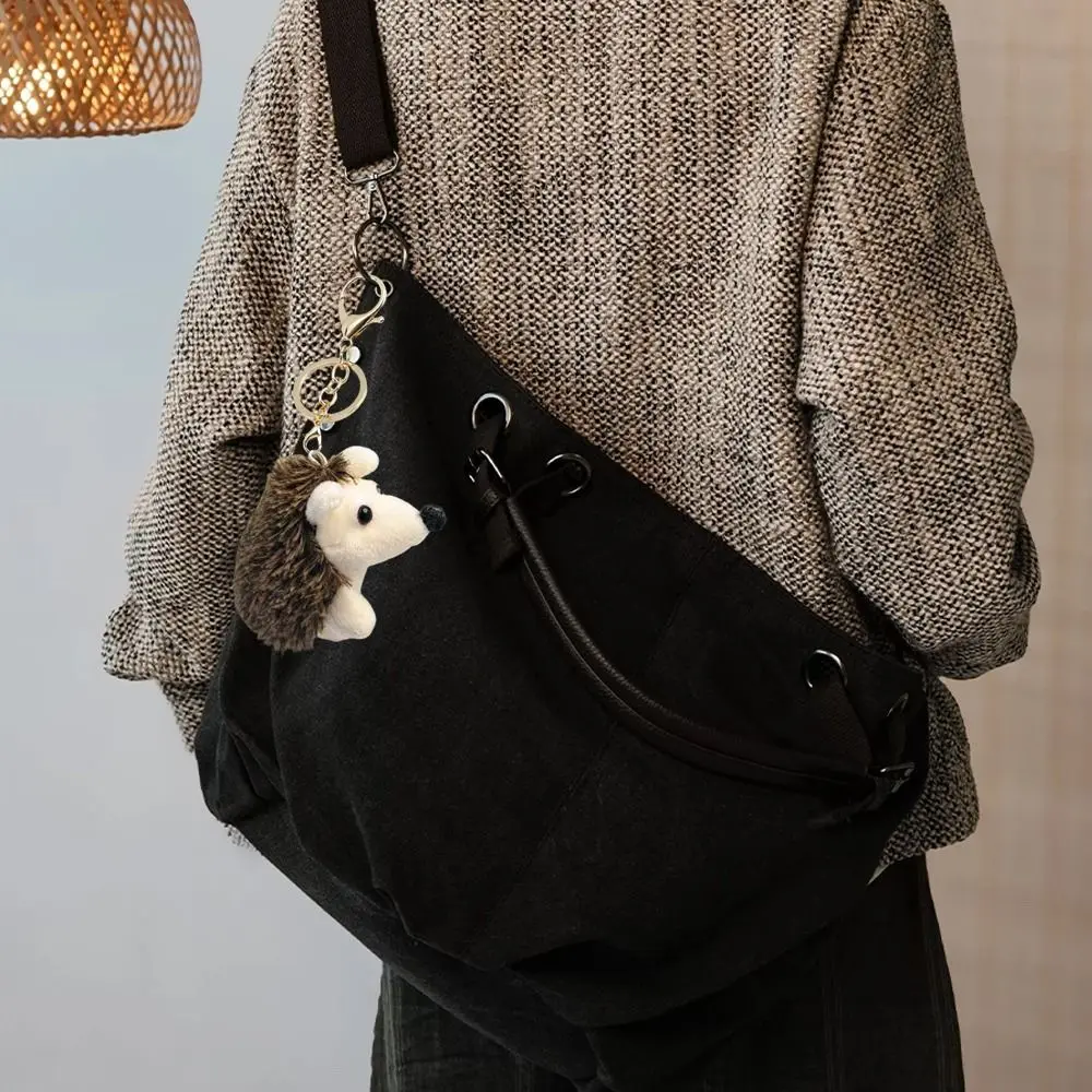 

Милый мягкий брелок в виде ежа, 10 см, милый декор, маленький кулон, очаровательный дизайн, мини-сумка в виде ежика, подвесная сумка для книг