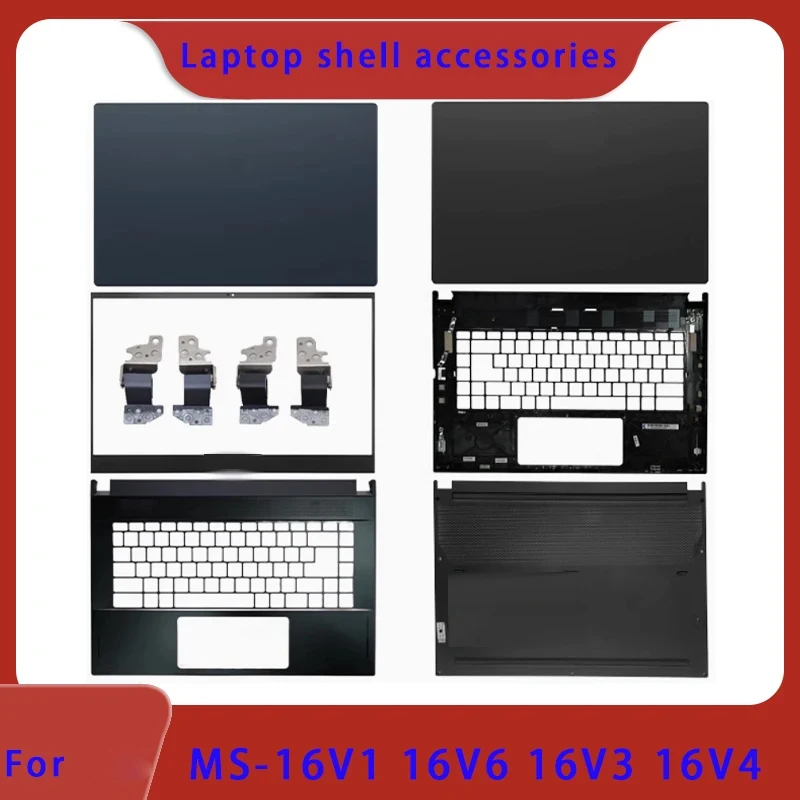 Non touch compatible with For GS66 MS-16V1 16V3 WS66 laptop screen back cover, front border hinge, back cover, top shell ABCD