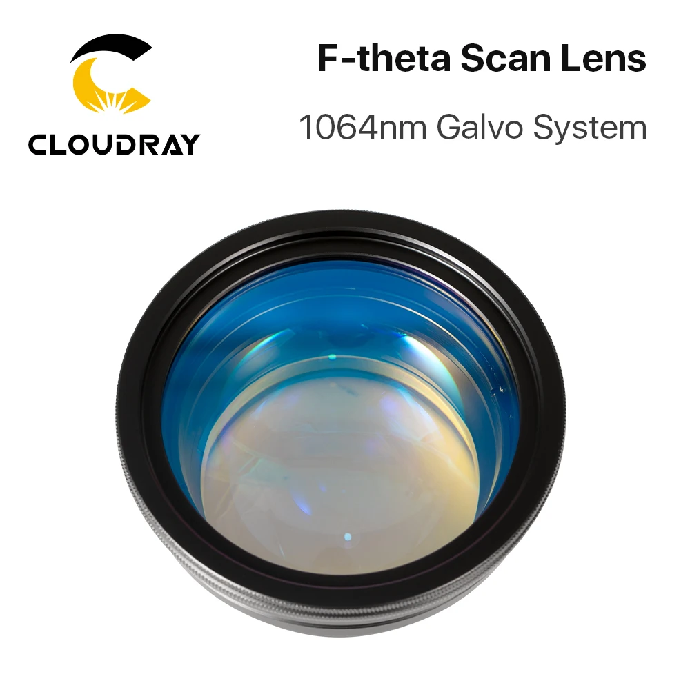 F-theta Scan Lens Field Lens 1064nm 50x50 - 300x300 F63-420mm for 1064nm YAG Optical Fiber Laser Marking Machine Parts