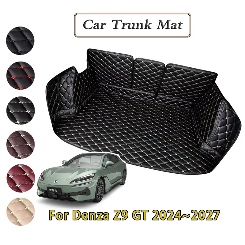 

Car Trunk Mats For Denza Z9 GT EV PHEV 2024 2025 2026 2027 Fully Trunk Mat Rear Cargo Tray Auto Accessories