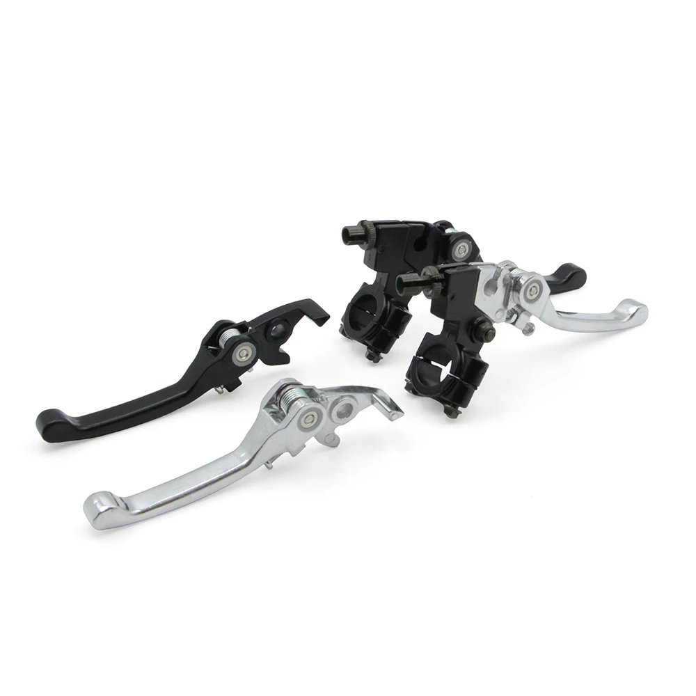 AliExpress NONE Folding Brake Clutch Lever Set For  7/8" 22mm Handlebar 50cc 110cc 125cc 140cc 160cc 200cc Motorcycle Pit Dirt Bike ATV Quad