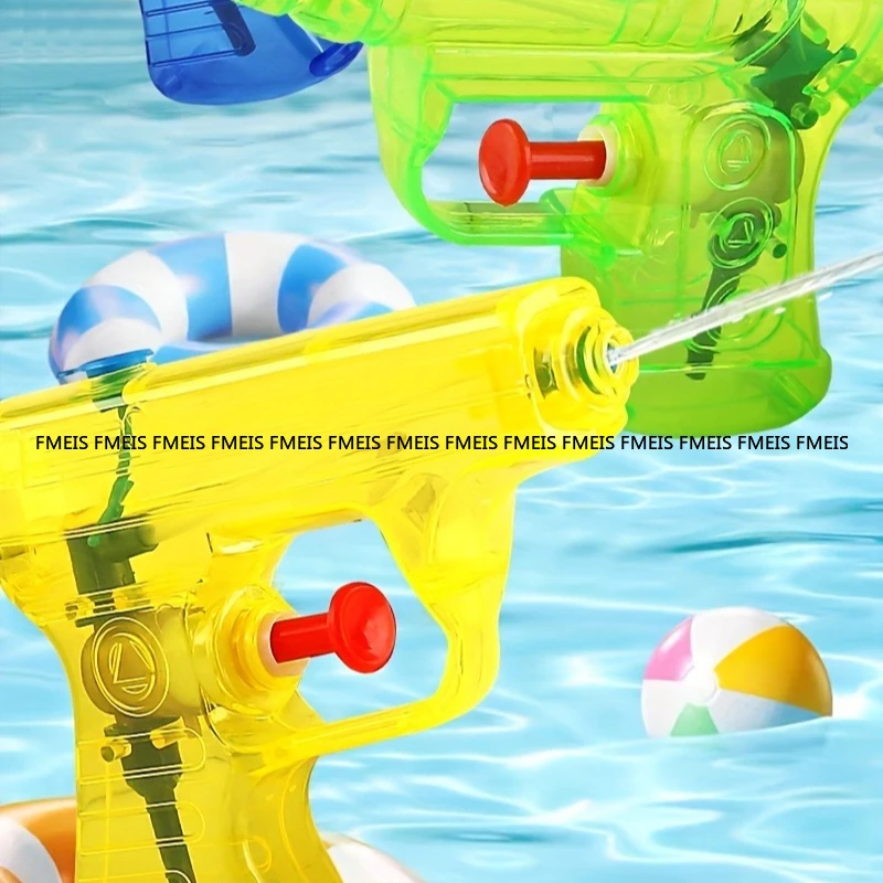 FMEIS 4pcs Random Style Colour-Children's Summer Fun Toy Water Gun-Durable ABS Material Seaside Beach Toys and Bath Toys