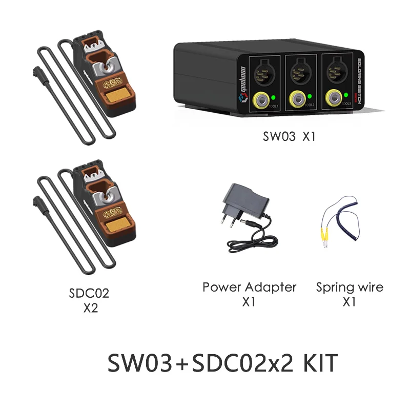 GEEBOON SW03 (TA305/TC22/JBC) Soldering Station 3-Channel Switcher Multi-channel Expansion 3 Working Station image 6