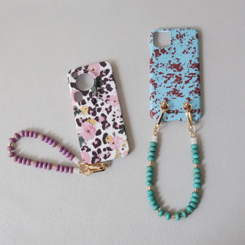 Neues Mode-Accessoire für Damenhandtaschen: Abnehmbare, solide Perlenketten, niedlicher Acryl-Luxusriemen, eleganter Taschengriff mit Perlenkette für Damen. – Detail 20