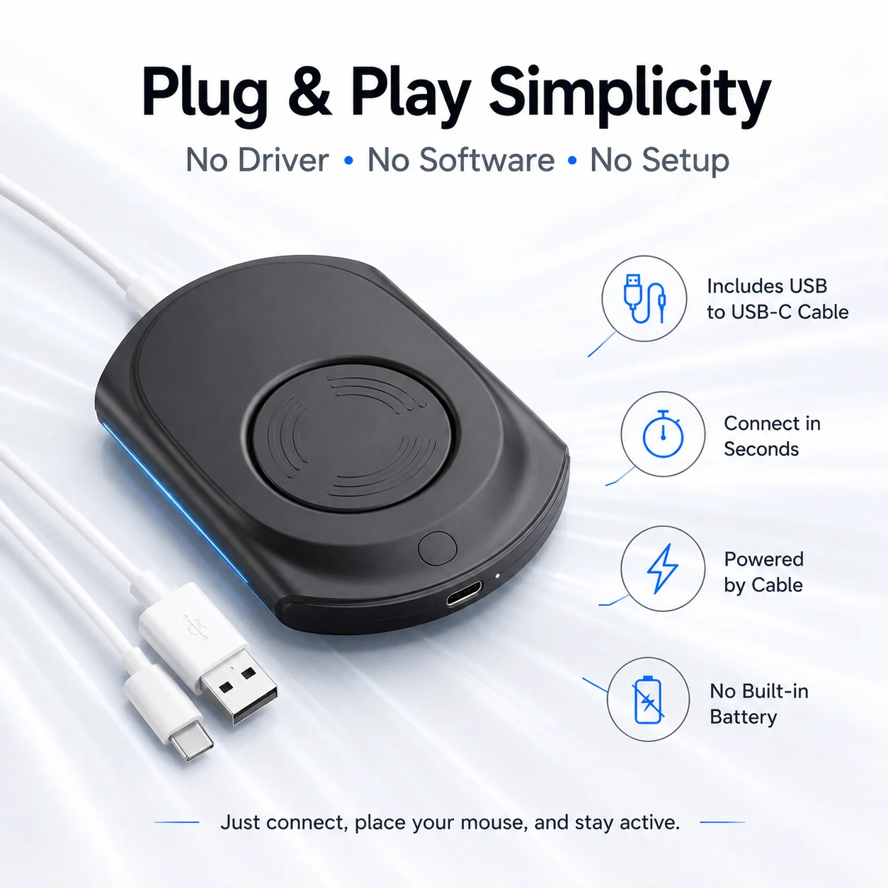 Mouse Jitterer Mouse Mover-app - Auto Mouse Mover recensie en prijs