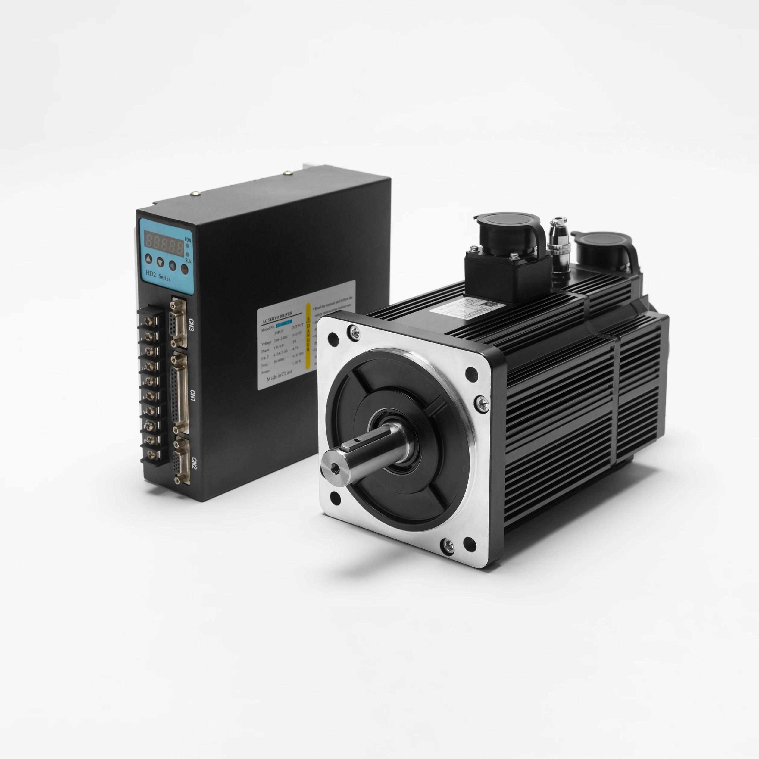 

220V 380V 2.5KW High Quality Dc Servo Motor with Brake Inovance Communications Cable Servo Drive