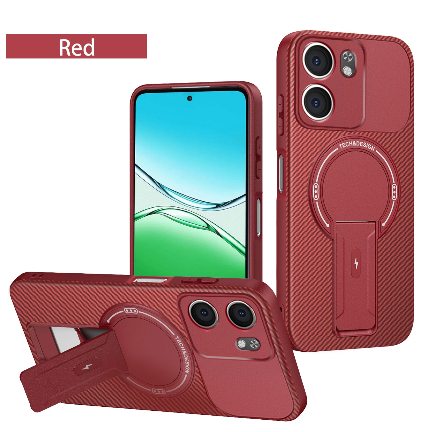 For OPPO Reno 15 Case OPPO Reno 15 Pro Max Phone Case Reno 15C Cover reno15pro mini Magnetic Mounting Bracket Protect Back Cover