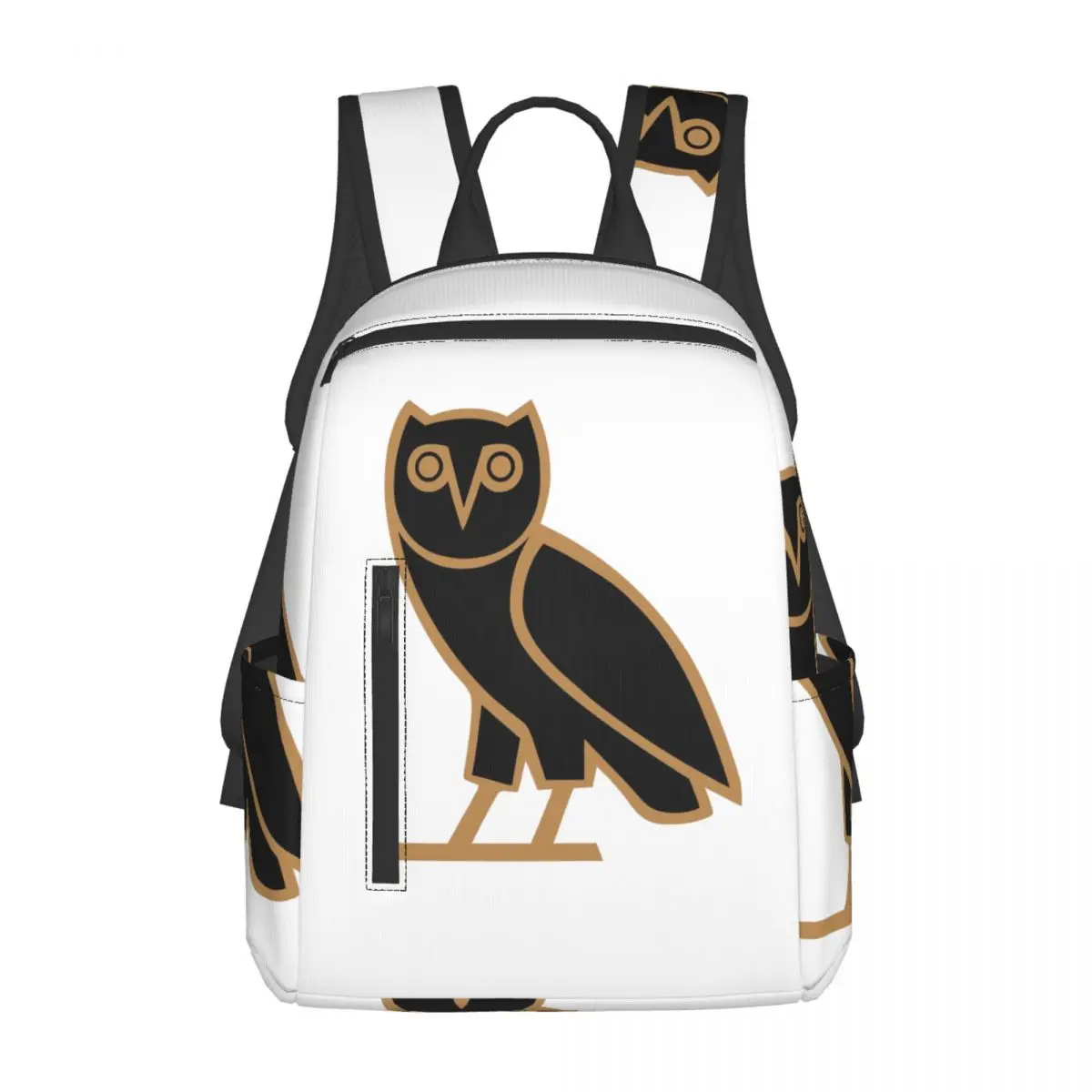 

October's Very Own Drake's Owl Backpack Daypack Large Capacity Boys Girls BookBag School Bag Shoulder Bags for Men Women