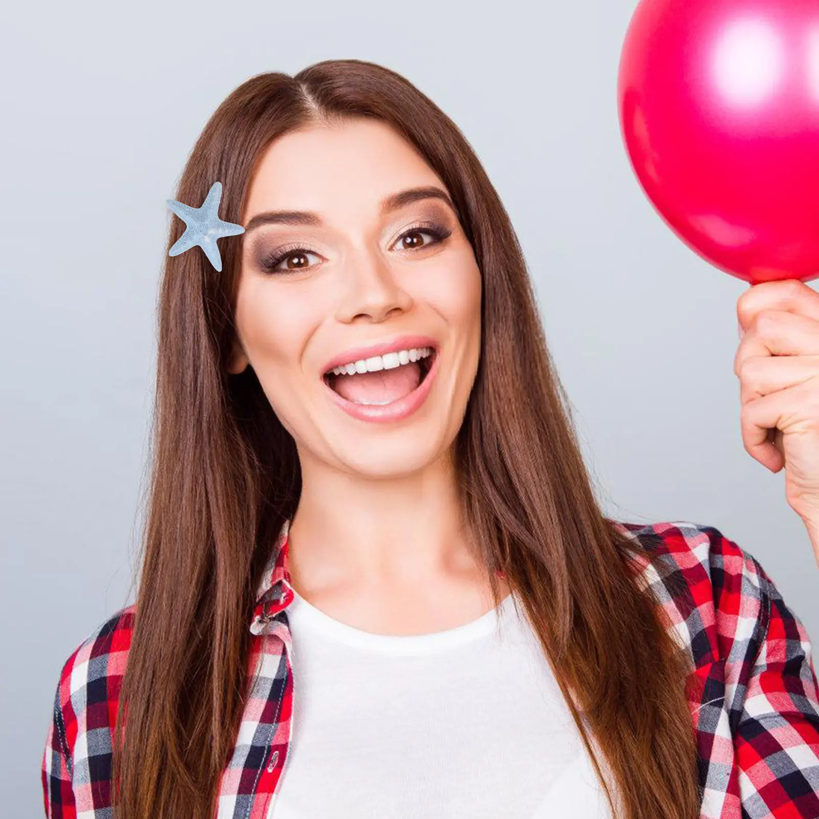 

Набор из 4 заколок для волос из смолы в морском стиле, аксессуары для волос в виде крокодилов, для пляжных свадеб, вечеринок, костюмов русалок, аксессуары для костюмов