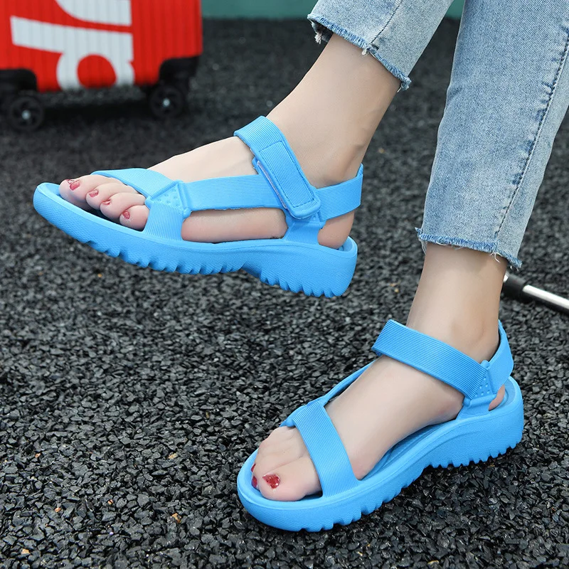 NEW 2025 Womens Sandals Fashion Trend Anti-slip Wear-resistant Lightweoght Flat Sandals for Women Outdoor Beach Shoes for Women