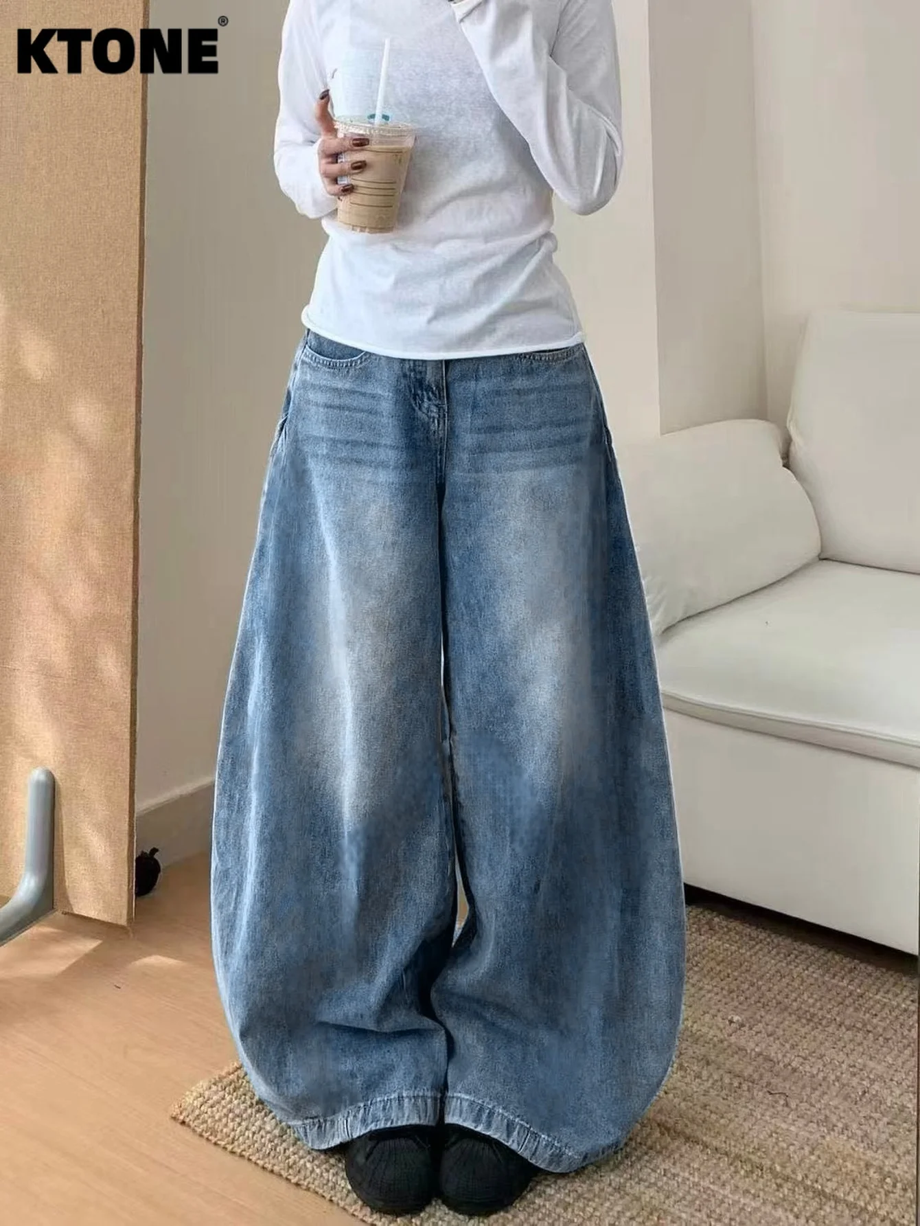 

Синие джинсы свободного кроя для мужчин и женщин в стиле Y2K, оригинальный дизайн, для повседневной носки. Аксессуары и ремни в комплект не входят.