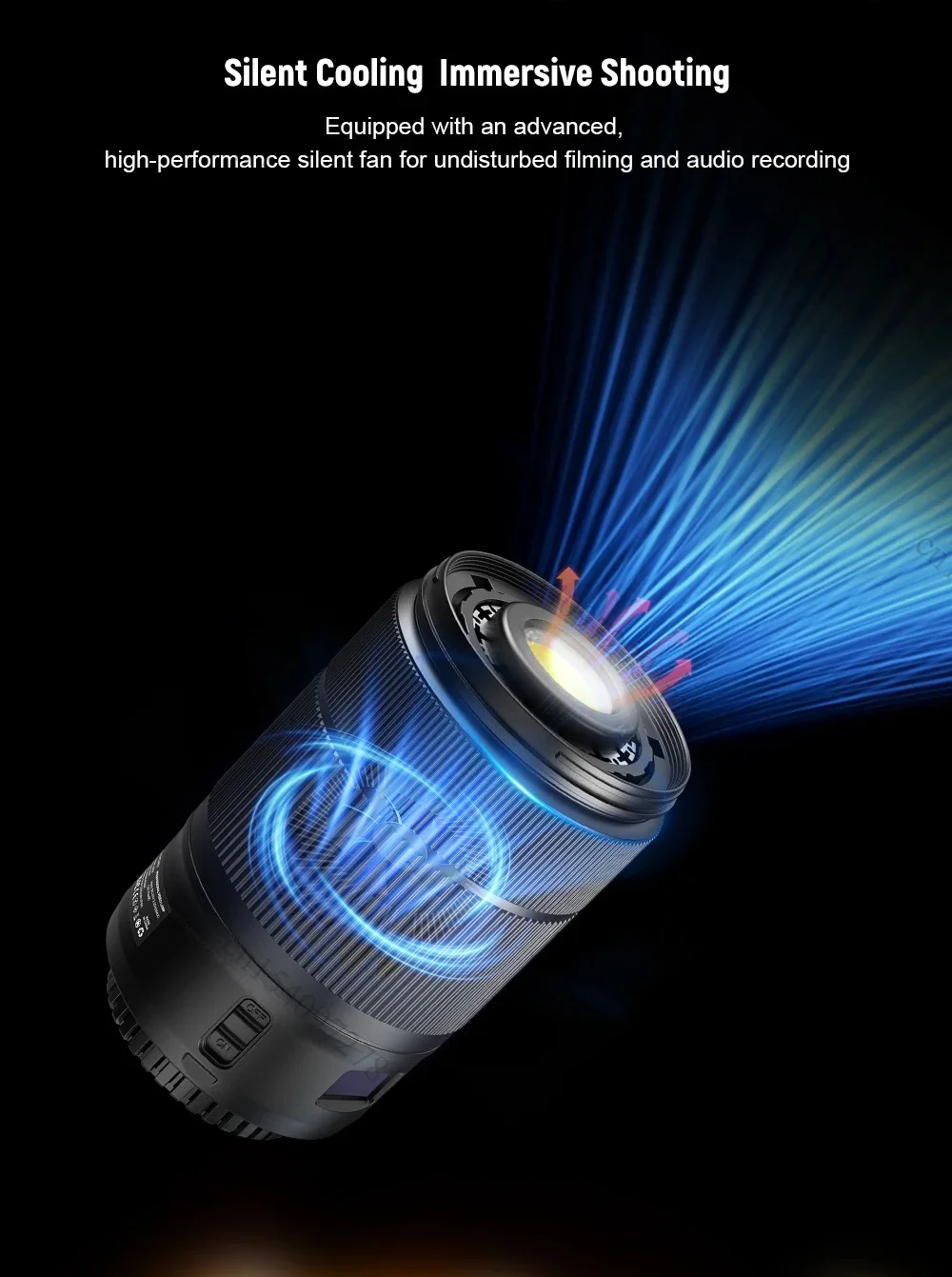 LUXCEO L60 Fotolicht RGB Bi-Color Fülllicht Mini Tragbare LED-Beleuchtung für Videostudio COB 2500mAh Akku – Detail 11