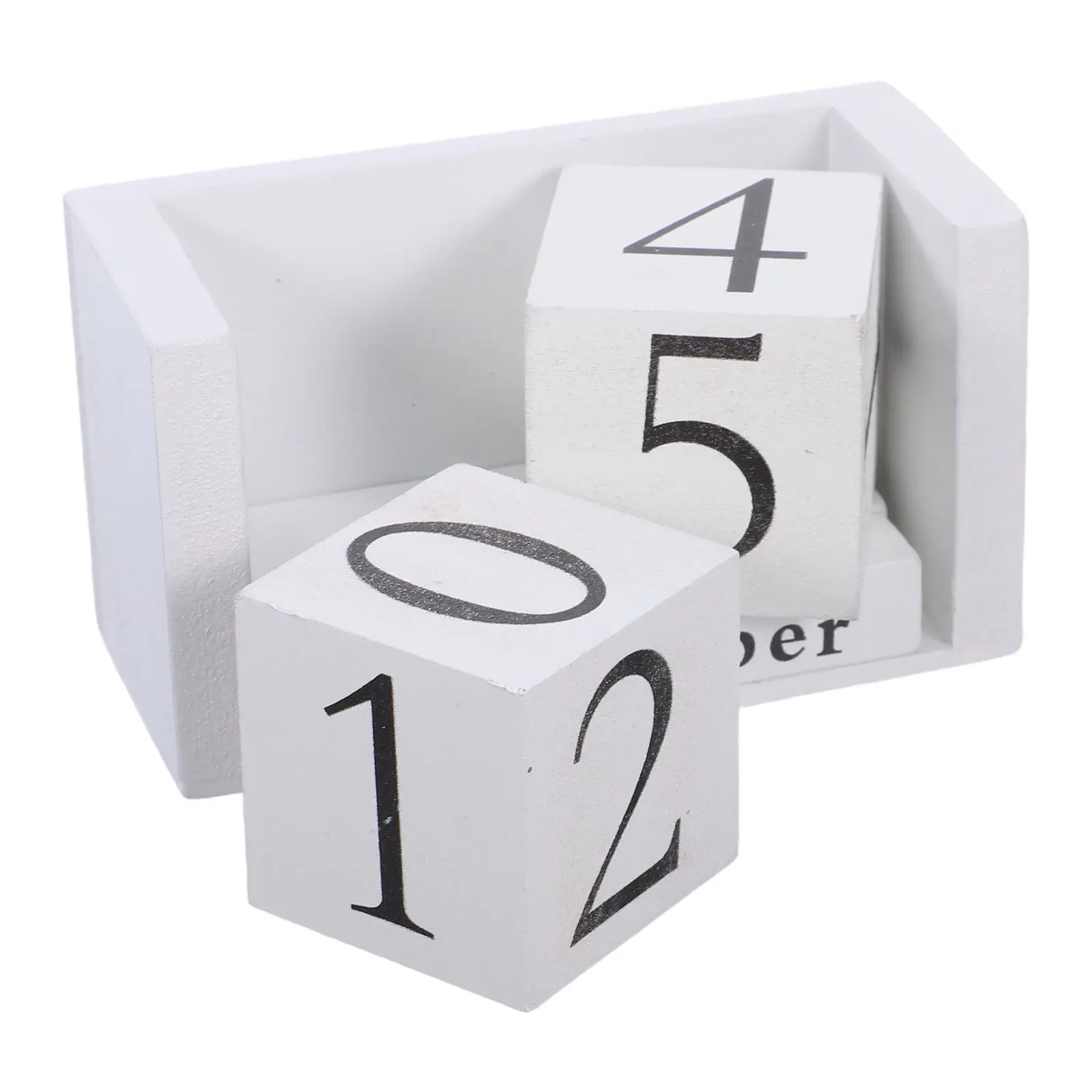 

Многоразовый деревянный вечный календарь-органайзер для рабочего стола с отображением месяца и дня, в ретро-стиле, для дома и офиса