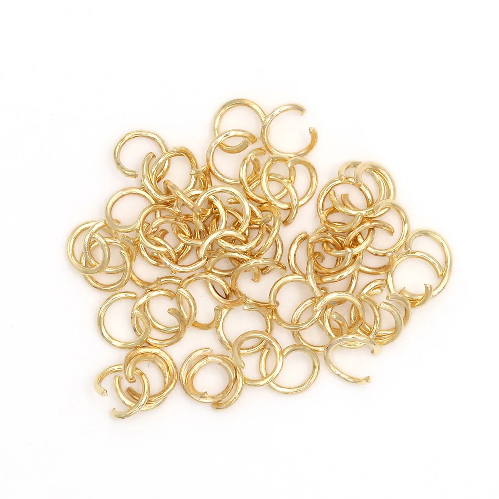 

Lobster Clasp Keychain Pendants Metal Round Rings DIY Key Ring Holder Storage Carry Lightweight Sturdy Jewelry Accessories