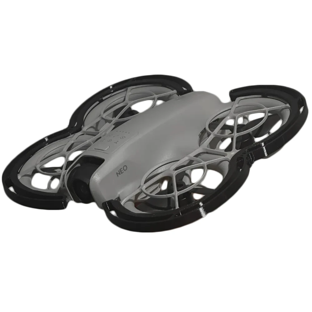 

for DJI Neo Protective Bumper Ring Drone Propeller Guard Anti-Collision Impact Protectors Prop Bumper Guards Orange Black