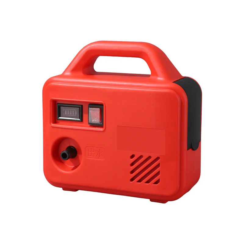 

Открытый перезаряжаемый насос с литиевой батареей, небольшой портативный электрический автоматический полив, машина для полива артефактов, высокая мощность