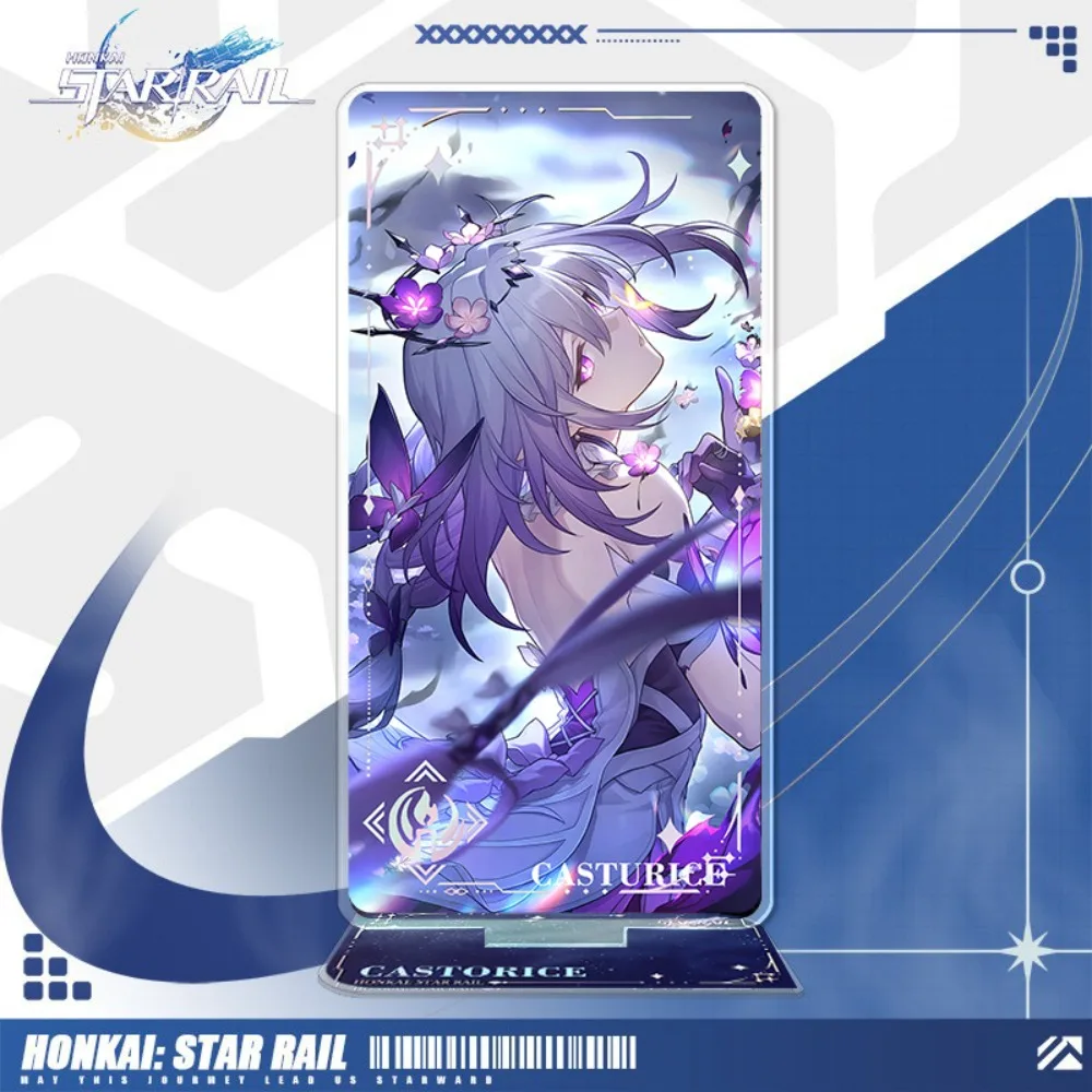 Honkai: Star Rail Anime Merch Acrylic Stand Aventurine Luocha Silver Wolf Yanqing Kafka Bookshelf Desktop Decorations Ornaments