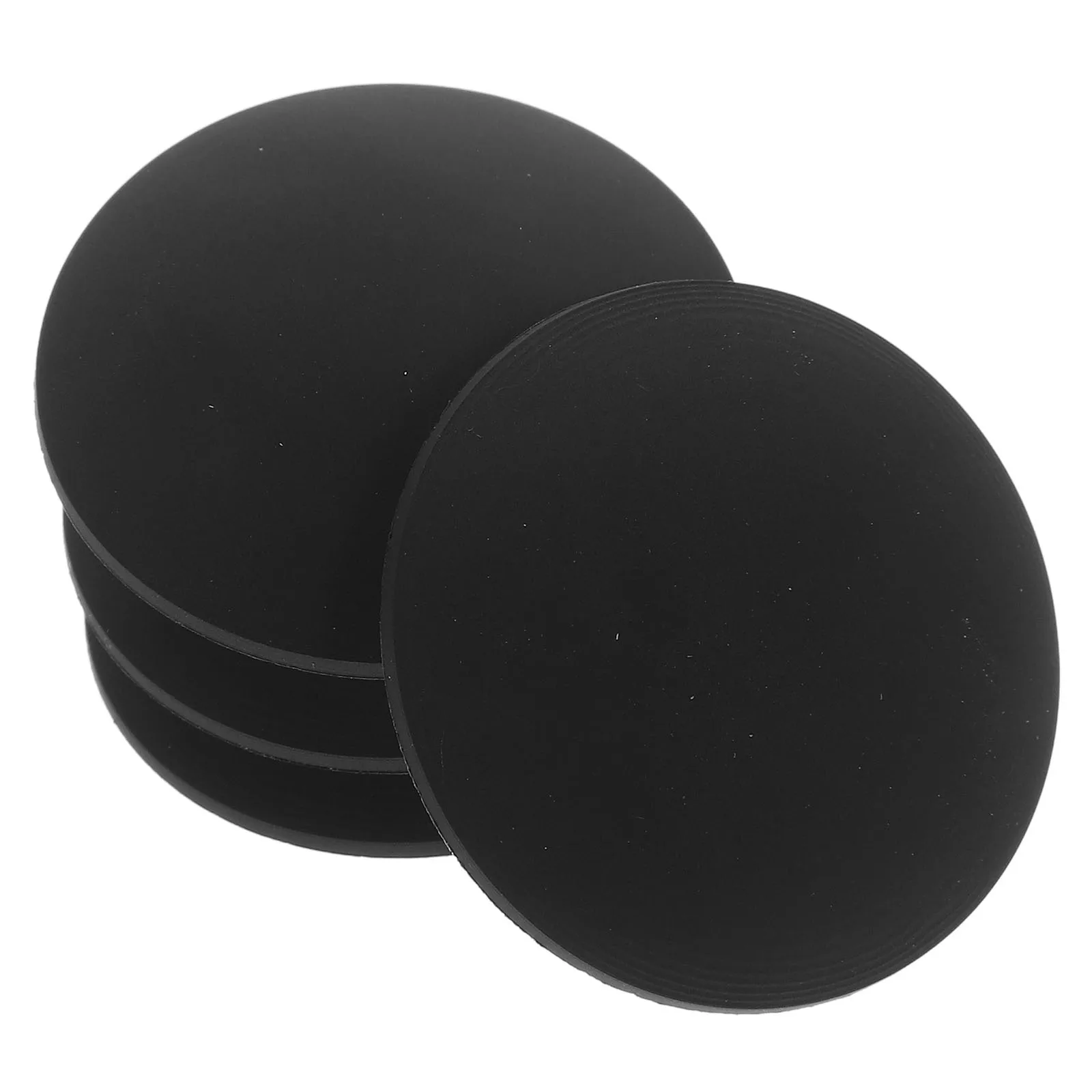 

4Pcs Door Bumper Adhesive Stopper Plastic Wall Protector for Door Handles Bedrooms Bathrooms Noise Reduction Wall Guard