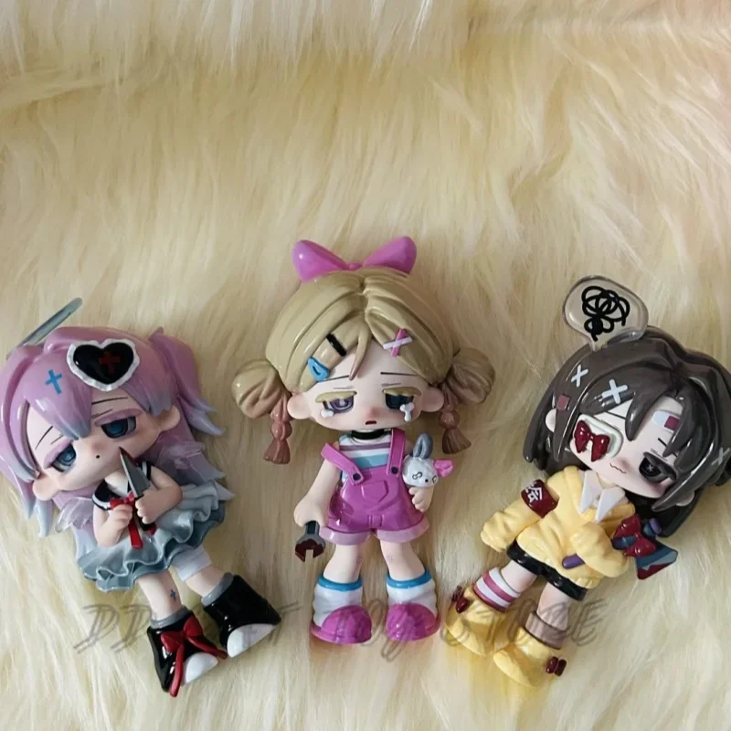 جديد حقيقي ميسي الحلو الحداد لوليتا سلسلة صندوق أعمى لطيف ألعاب شخصيات الحركة شخصيات كرتونية دمية ديكور لعبة عيد ميلاد لعبة هدية #6