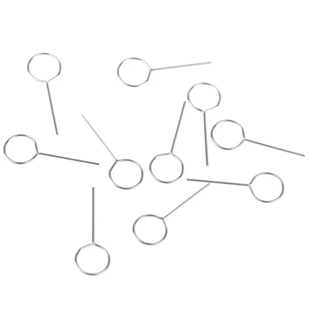 금속 휴대폰 키 도구 스마트폰 휴대폰 방출 핀 카드 바늘, SIM 카드 트레이 방출 제거 카드 핀