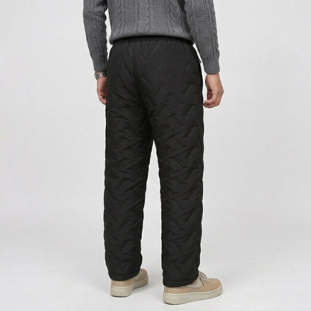 Neue Herren-Winterhose mit Sherpa-Fleece-Futter, Wasserdicht, Warm, Winddicht, Outdoor-Wanderhose, Softshell-Cargohose für kaltes Wetter – Detail 8