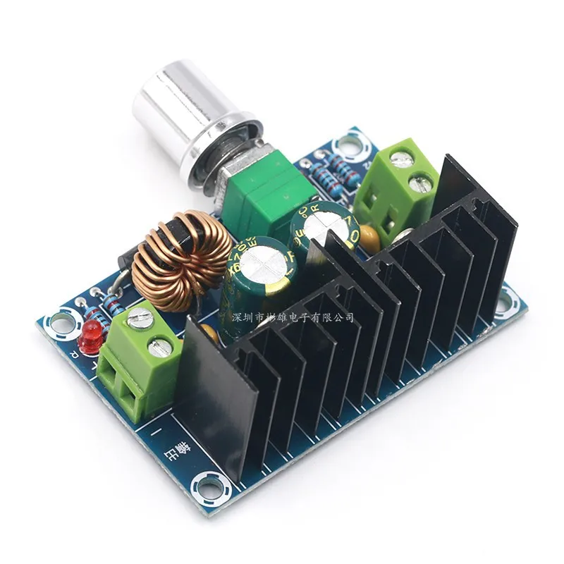 XH-M401 DC-DC Step-down Module XL4016E1 High-power DC Voltage Regulator Board, Maximum 8A with Voltage Regulator