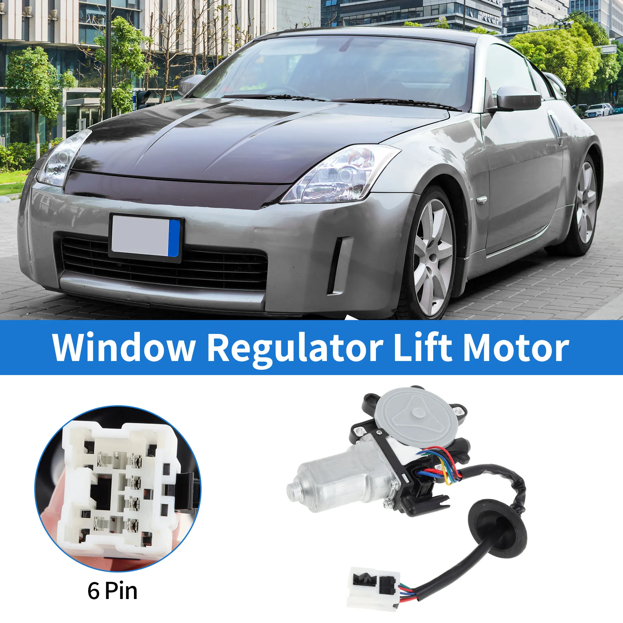 

UXCELL No.80730CD00A Мотор подъема стеклоподъемника для Nissan 350Z 2003-2009 гг.