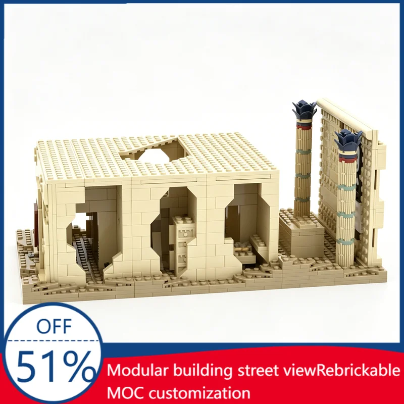 

NEW 1188 Parts MOC Adventurers And The Ancient Egyptian Tomb Building Blocks Education DIY Assembly Toy Birthday Creative Gifts