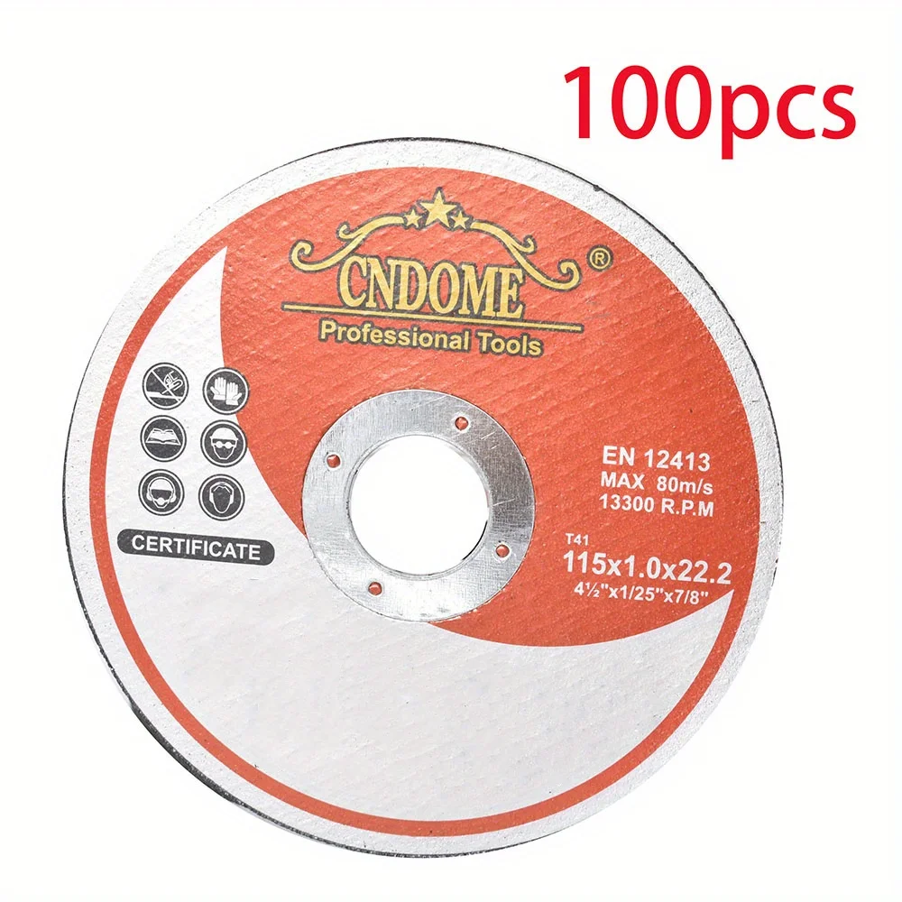 

100Pcs 4.5"×.040"×7/8" Cut-off Wheel Metal & Stainless Steel Cutting Discs US