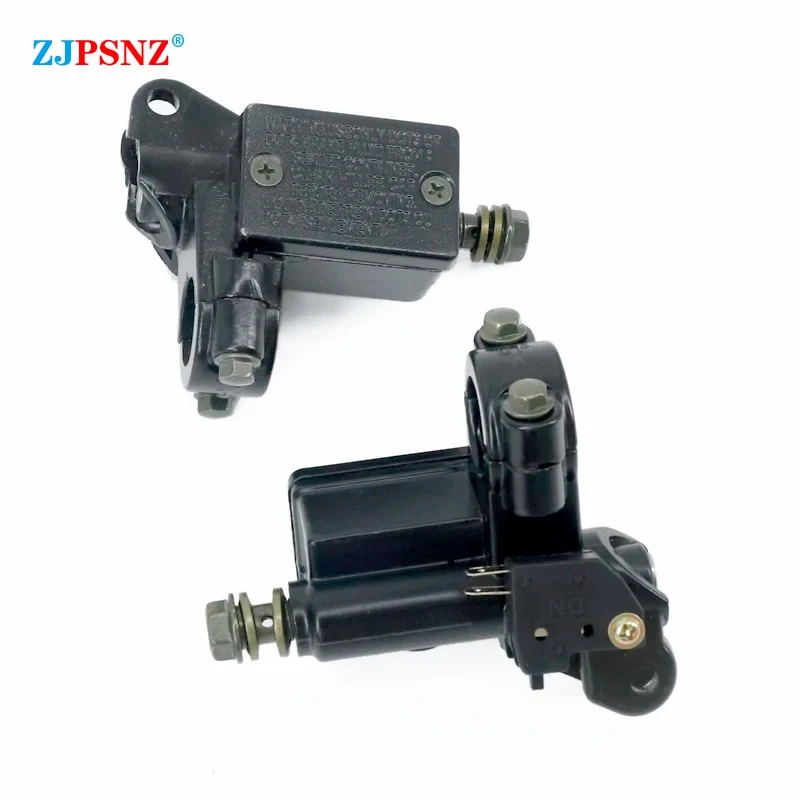 

Motorcycle Hydraulic Brake Pump Brake Master Cylinder Lever Pump M10x1.25mm Front Right Hydraulic Brake Master Cylinder Universa