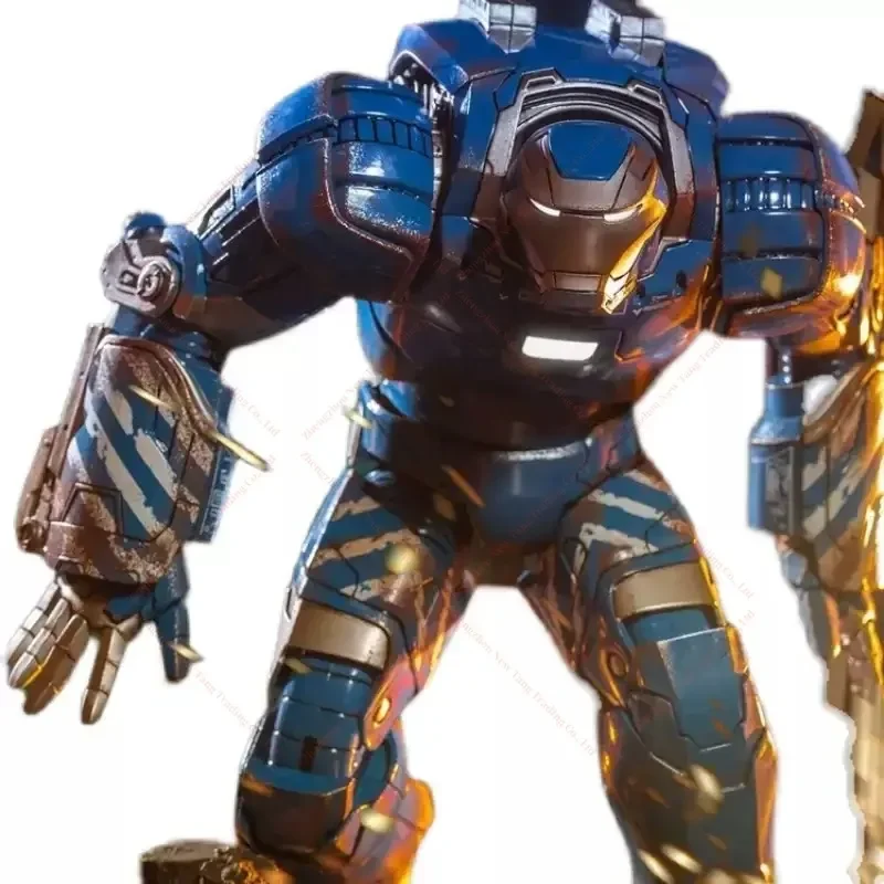 

In Stock 1/12 Super Alloy CS MK38 Blue/Red Movable Luminous Model Toy Action Figure